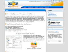 Tablet Screenshot of anypassword.com